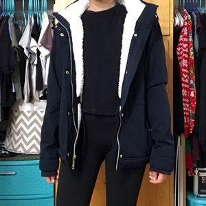 Hollister Sherpa-Lined Jacket